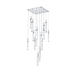 Elegant Lighting Aurora 30 Inch Pendant In Black