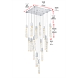 Elegant Lighting Aurora 30 Inch Pendant In Black