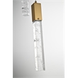 Elegant Lighting Aurora 20 Inch Chandelier In Satin Gold