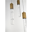 Elegant Lighting Aurora 30 Inch Chandelier In Satin Gold