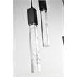 Elegant Lighting Aurora 16 Inch Pendant In Black
