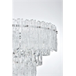 Elegant Lighting Emilia 25 Inch Chandelier In Chrome