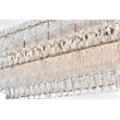 Elegant Lighting Emilia 37 Inch Chandelier In Satin Gold