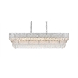 Elegant Lighting Emilia 50 Inch Chandelier In Chrome