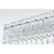 Elegant Lighting Emilia 27 Inch Wall Sconce In Chrome