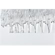 Elegant Lighting Emilia 27 Inch Wall Sconce In Chrome