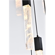Elegant Lighting Aurora 32 Inch Pendant In Black