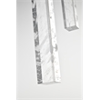 Elegant Lighting Aurora 32 Inch Pendant In Black