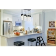 Elegant Lighting Aurora 36 Inch Pendant In Black
