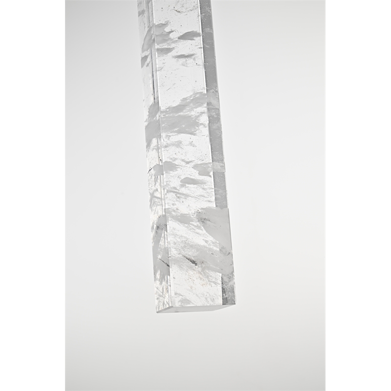 Elegant Lighting Aurora 36 Inch Pendant In Black