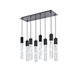 Elegant Lighting Aurora 36 Inch Pendant In Black