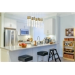 Elegant Lighting Aurora 36 Inch Pendant In Satin Gold