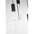 Elegant Lighting Aurora 42 Inch Pendant In Black