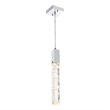 Elegant Lighting Aurora 5 Inch Pendant In Chrome