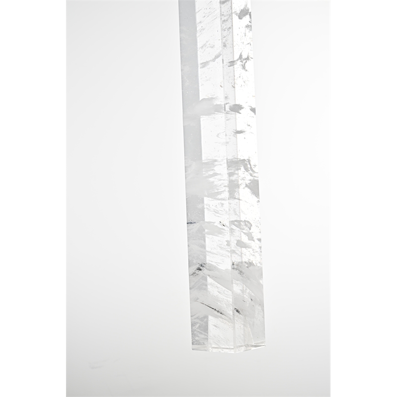 Elegant Lighting Aurora 36 Inch Chandelier In Chrome