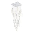 Elegant Lighting Aurora 42 Inch Chandelier In Satin Gold