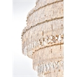 Elegant Lighting Emilia 36 Inch Chandelier In Satin Gold