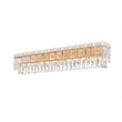 Elegant Lighting Emilia 34.5 Inch Wall Sconce In Satin Gold