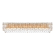 Elegant Lighting Emilia 34.5 Inch Wall Sconce In Satin Gold