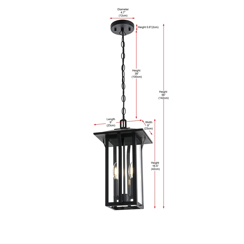 Elegant Lighting Thayer 7
