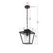 Elegant Lighting Gaul 7