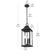 Elegant Lighting Shepard 8 X 20.5