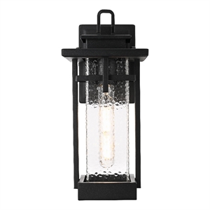 Elegant Lighting Cambria 7&quot Outdoor Pendant In Black