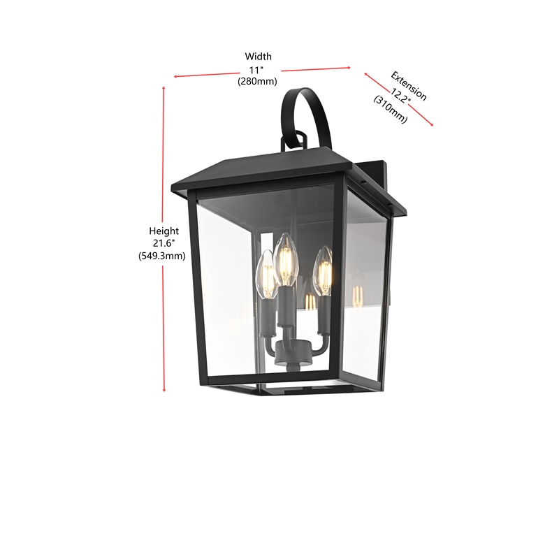 Elegant Lighting Riggs 10