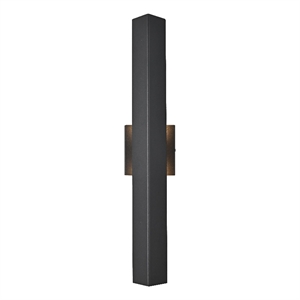Elegant Lighting Troy 4.5 X 24&quot Outdoor Wall Sconce In Black