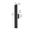 Elegant Lighting Waylen 4.5 X 24