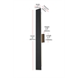Elegant Lighting Waylen 4.5 X 34