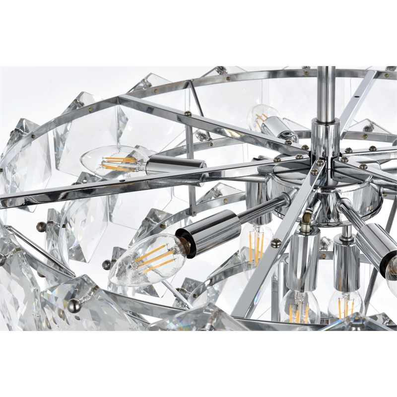 Elegant Lighting Adaline 24