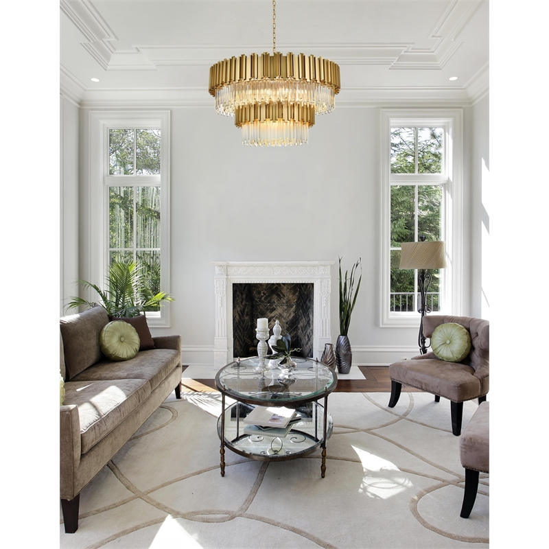Elegant Lighting Willow 40