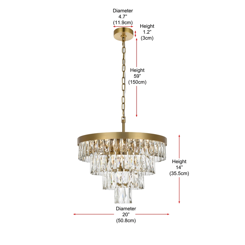 Elegant Lighting Josephine 20