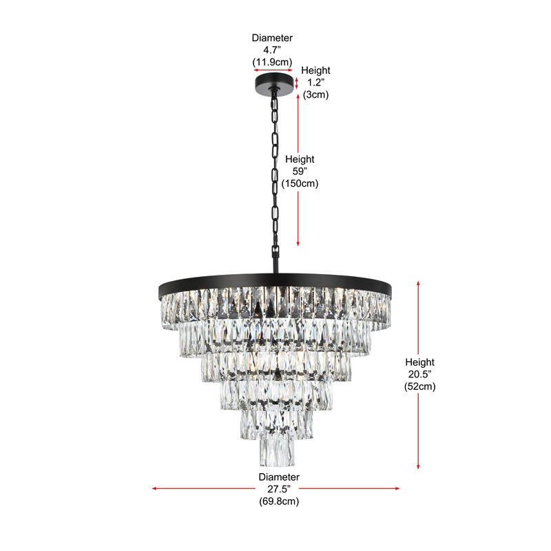 Elegant Lighting Josephine 27