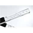 Elegant Lighting Ari 3-Bar Pendant in Black