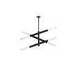 Elegant Lighting Ari 3-Bar Pendant in Black