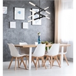 Elegant Lighting Ari 4-Bar Pendant in Black