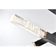 Elegant Lighting Ari 4-Bar Pendant in Black