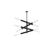 Elegant Lighting Ari 4-Bar Pendant in Black