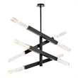 Elegant Lighting Ari 4-Bar Pendant in Black