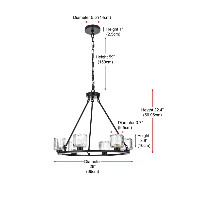 Elegant Lighting Cadence 26