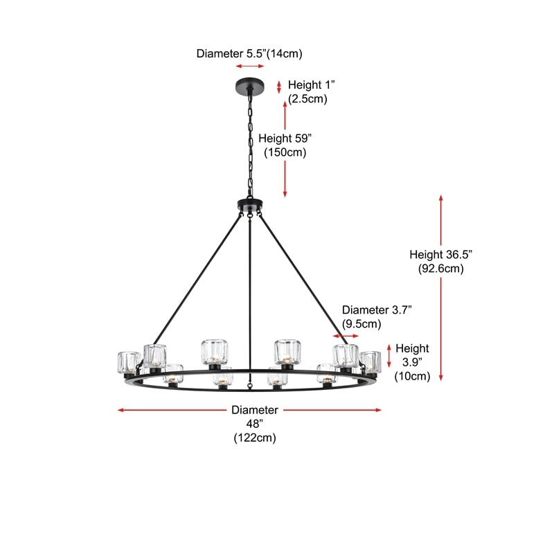 Elegant Lighting Cadence 48