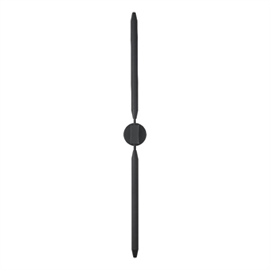 Elegant Lighting Odin 5&quot Outdoor Wall Sconce in Black