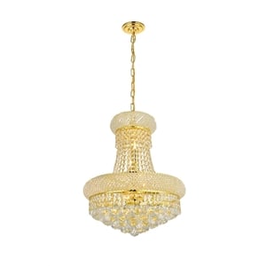 Elegant Lighting Primo 16&quot 8 Light Royal Crystal Chandelier