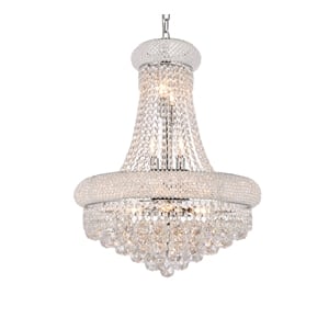 Elegant Lighting Primo 20&quot 14 Light Royal Crystal Chandelier