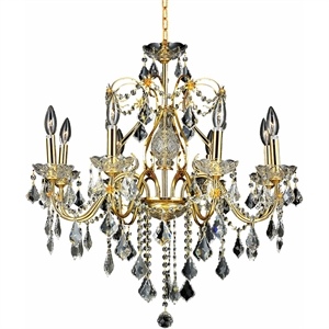 Elegant Lighting St. Francis 26&quot 8 Light Royal Crystal Chandelier