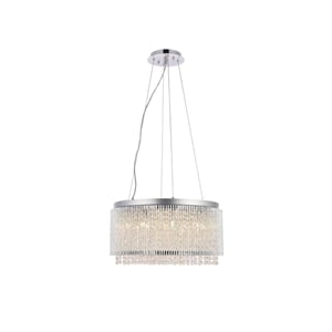 Elegant Lighting Influx 20&quot 12 Light Royal Crystal Chandelier