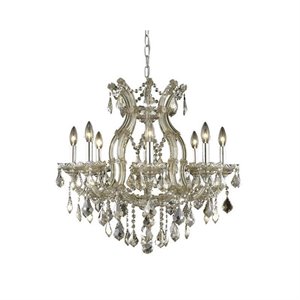 Elegant Lighting Maria Theresa 26&quot 9 Light Royal Crystal Chandelier
