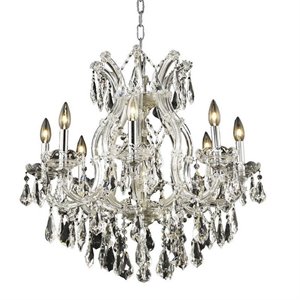 Elegant Lighting Maria Theresa 26&quot 9 Light Royal Crystal Chandelier